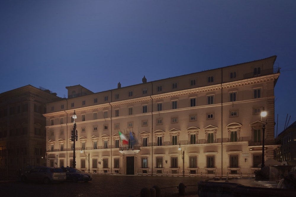 Grafico economico con previsioni 2025